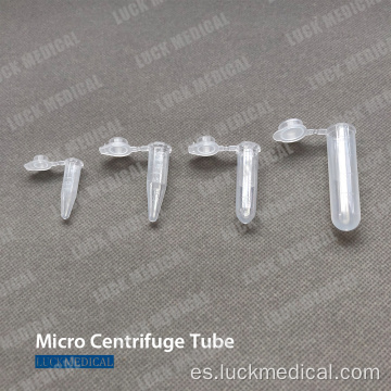 Tubo de microcentrífuga con filtro 0.5ml/1.5ml/2ml/5ml